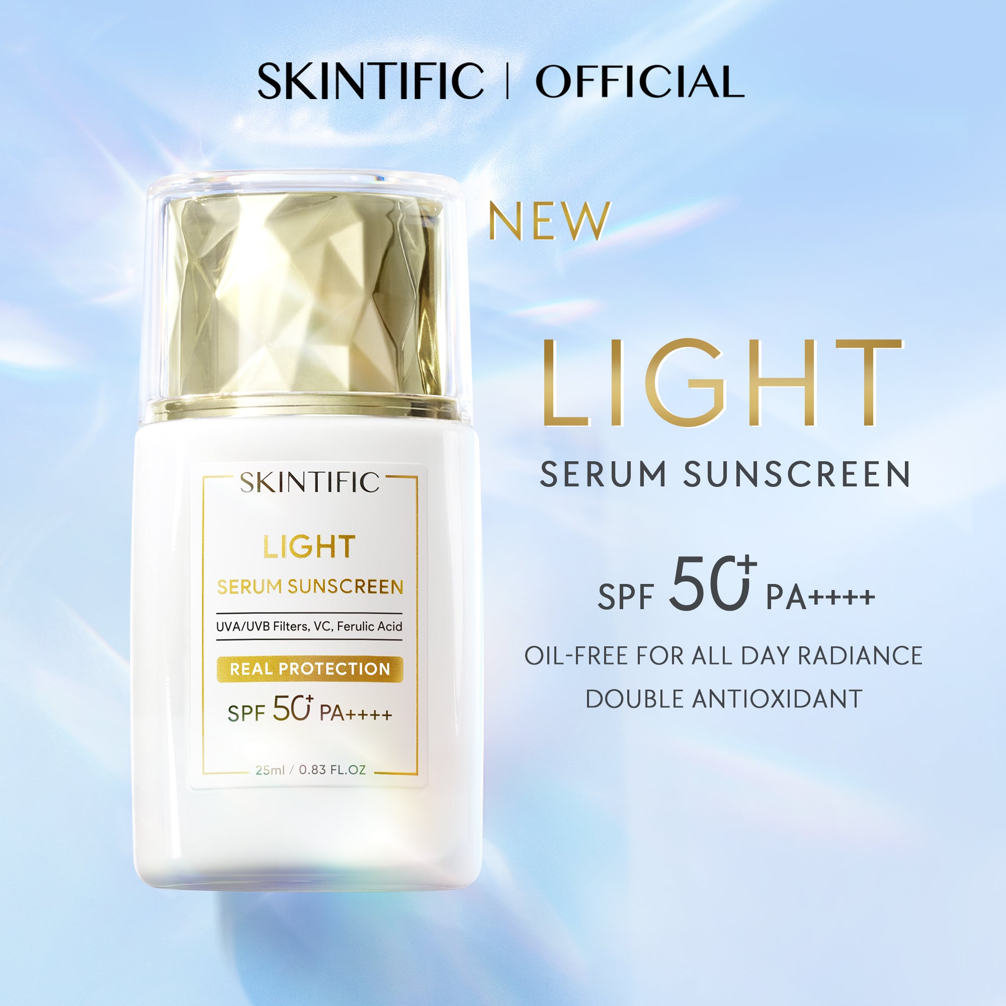 LIGHT SERUM SUNSCREEN SPF50 PA++++