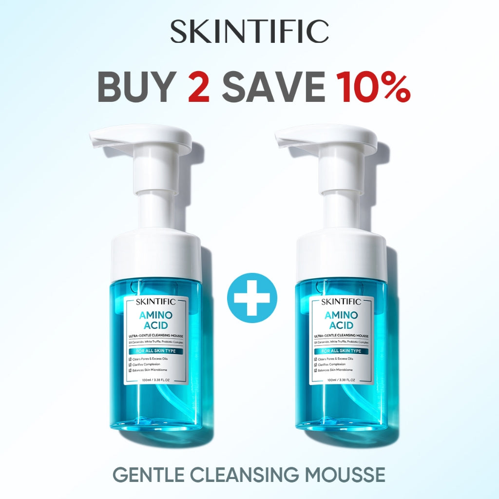 AMINO ACID GENTLE CLEANSING MOUSSE FACE CLEANSER 100ML